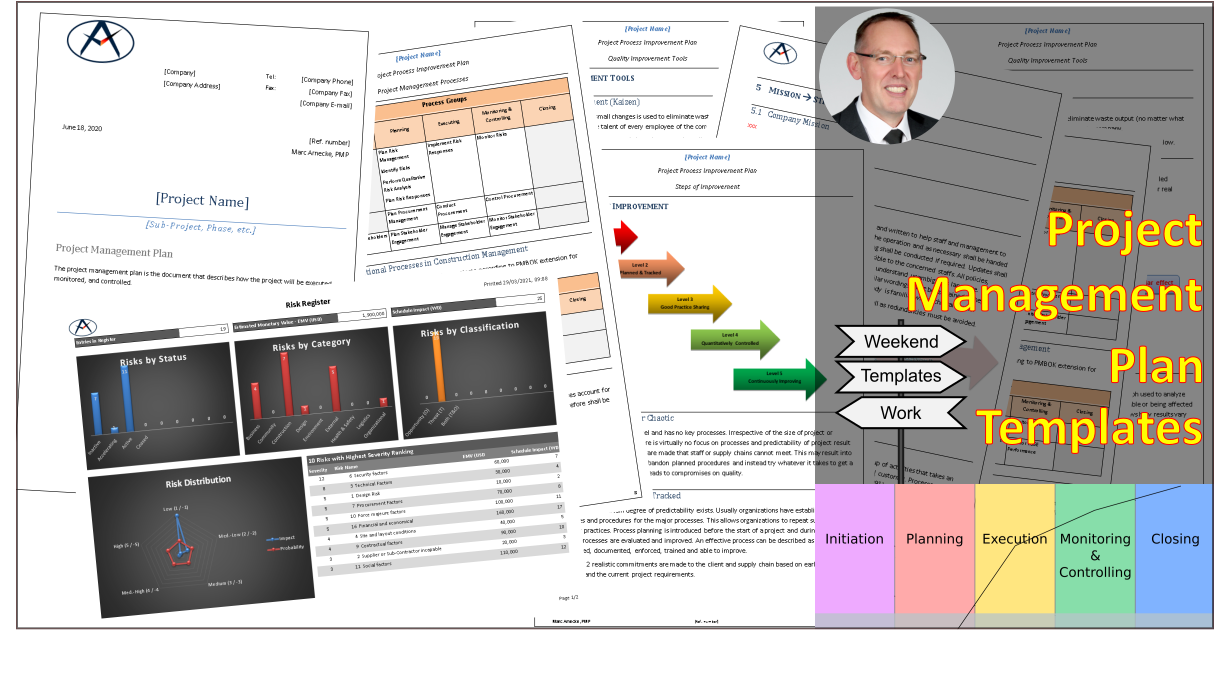 Project Management Templates - PRO Version 2023 | worldofpm